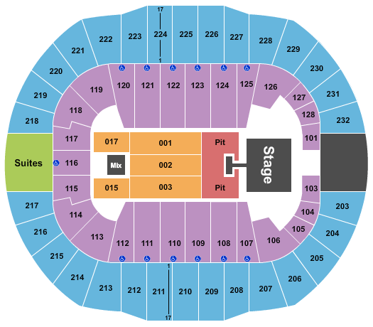 Cajundome Jason Aldean Seating Chart